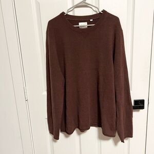 Billy Reid Men's 100% Cashmere Crewneck Sweater